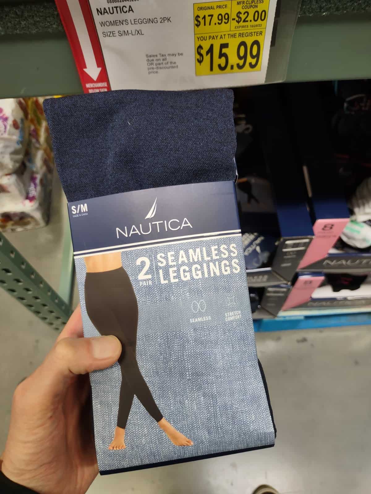 nautica seemless leggings