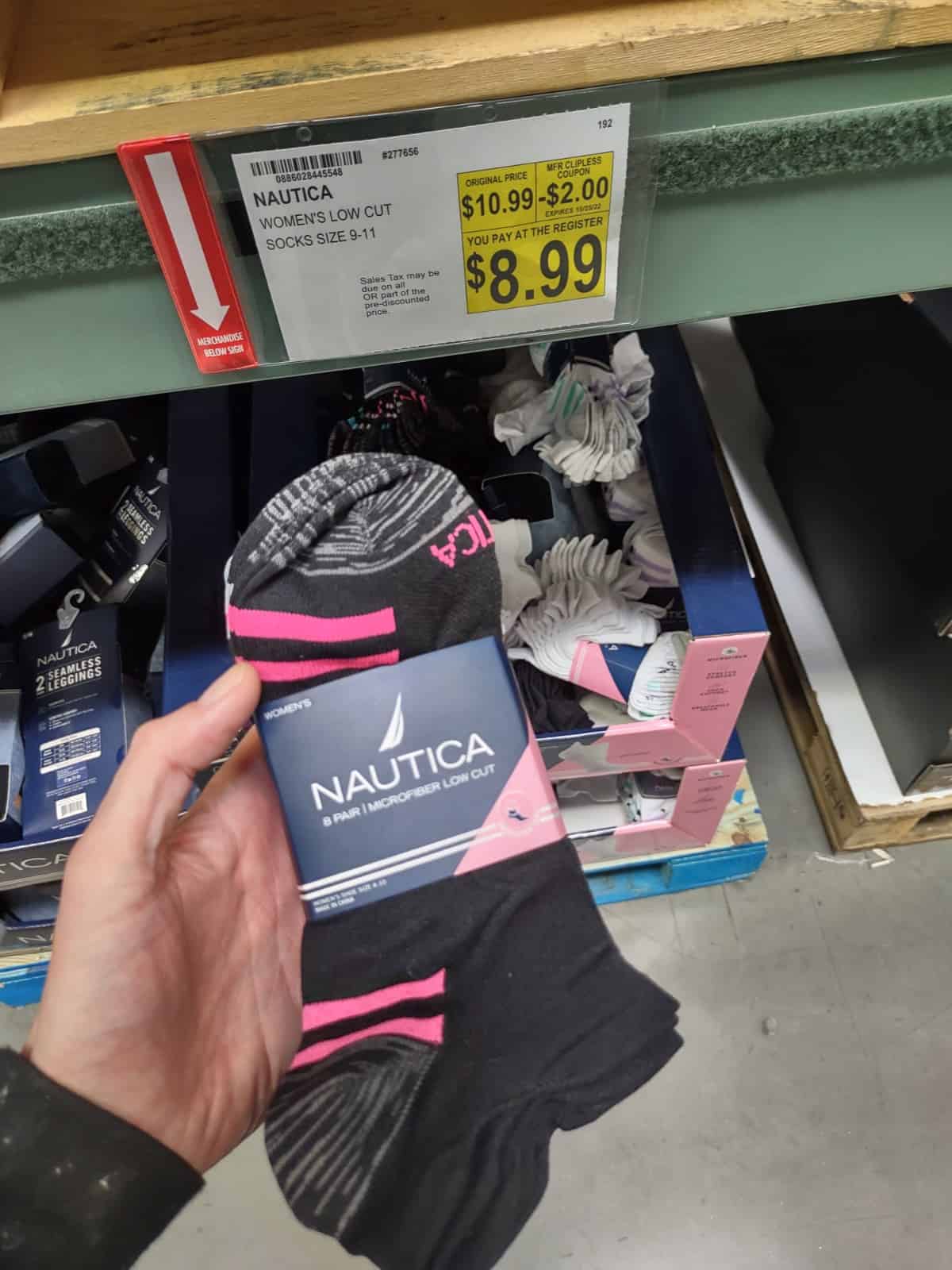 nautica women's socks