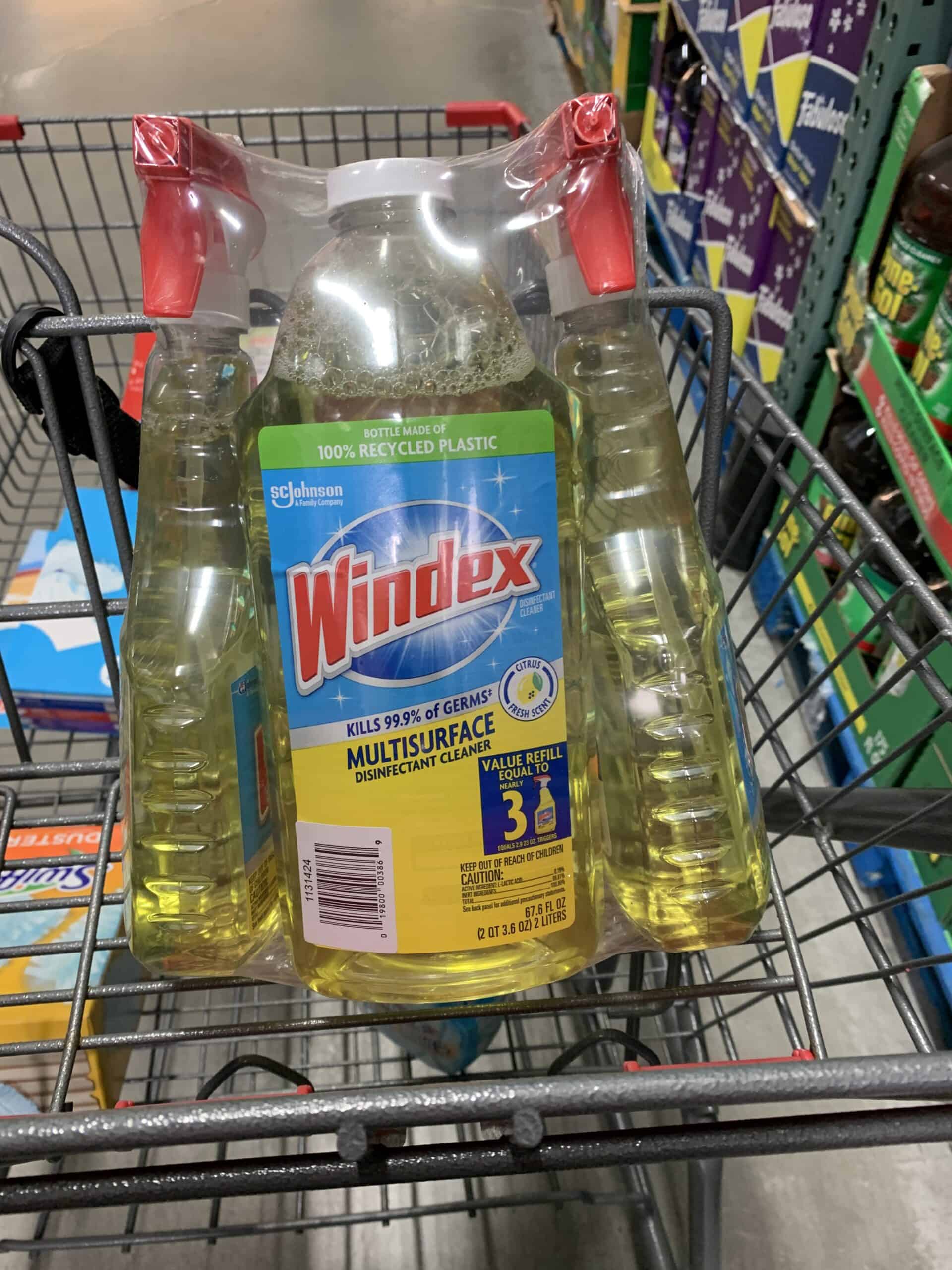 windex disinfecting cleaner on clearance at BJs