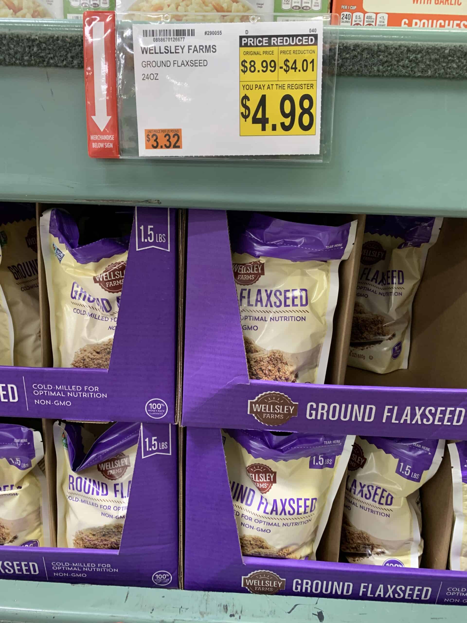 wellsley farms ground flaxseed