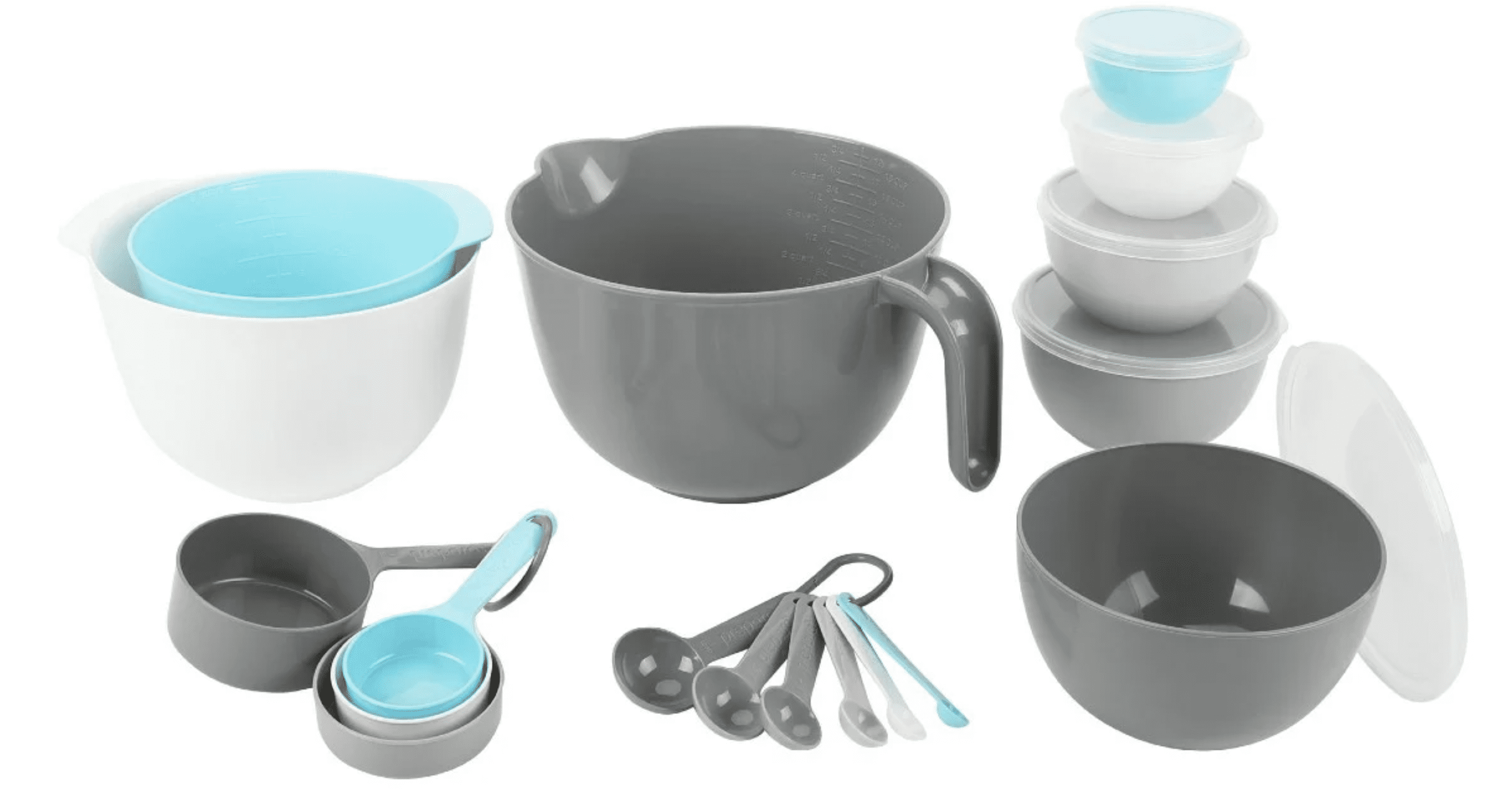 Prepara Mixing Bowl Set, 23 Pieces