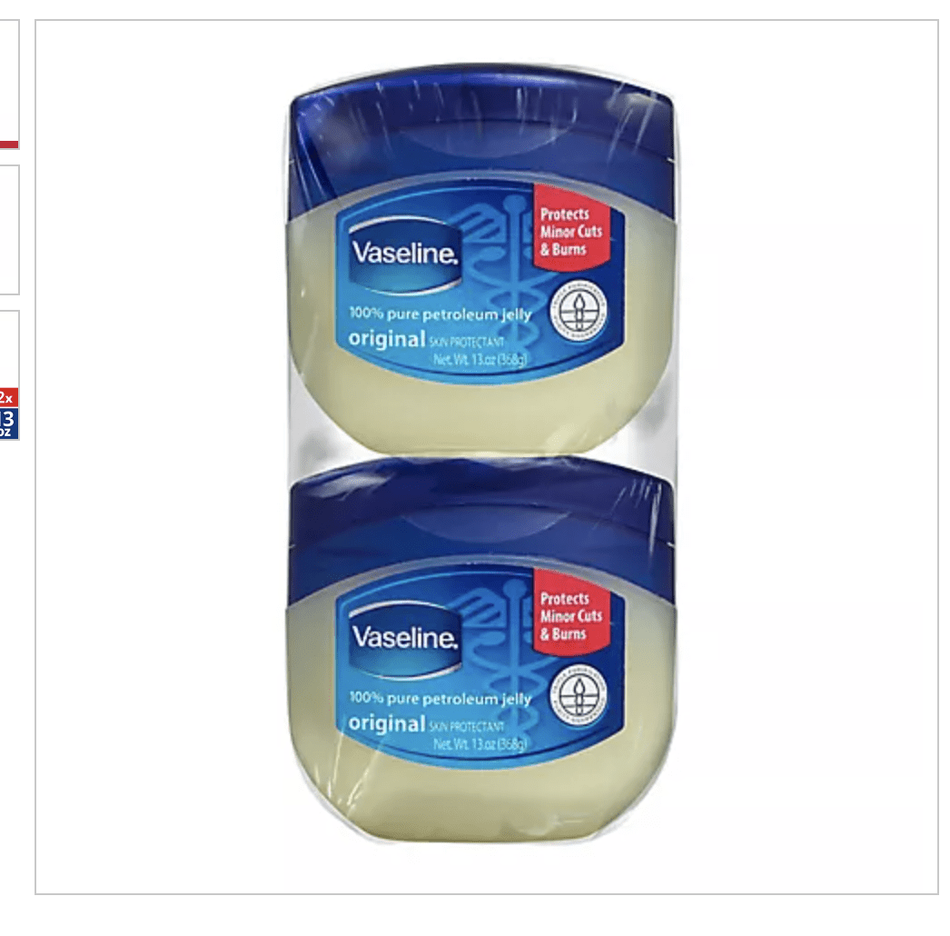 vaseline jelly at BJs