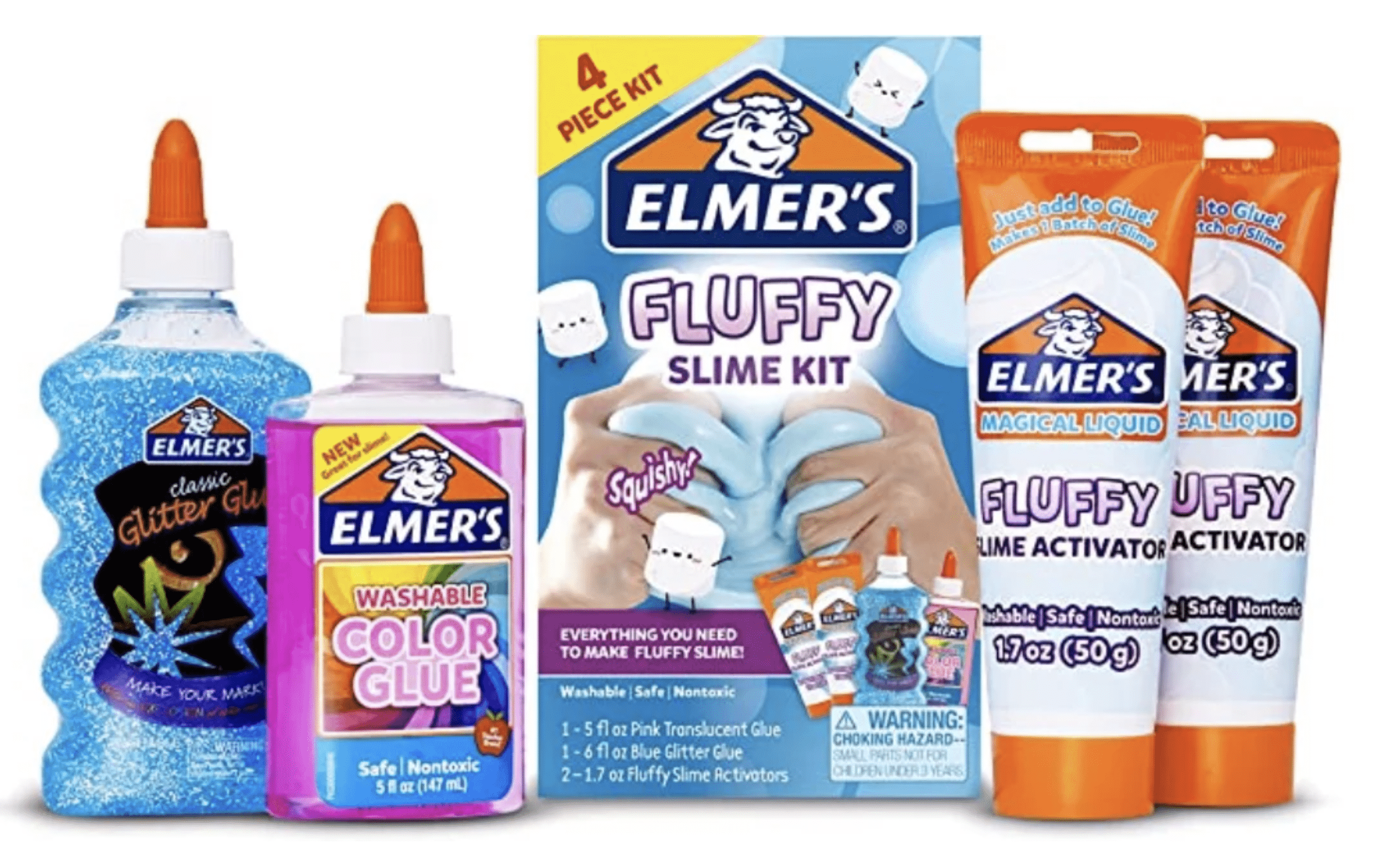 elmer's fluffly slime kit