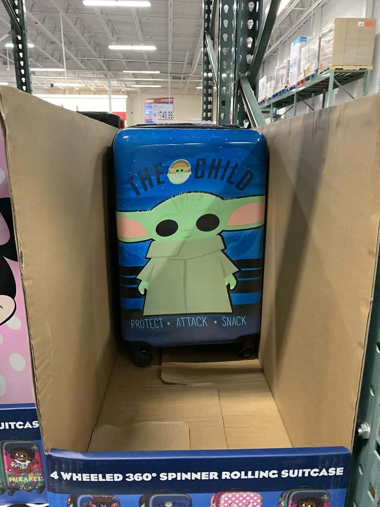 Disney licensed hard case suitcase