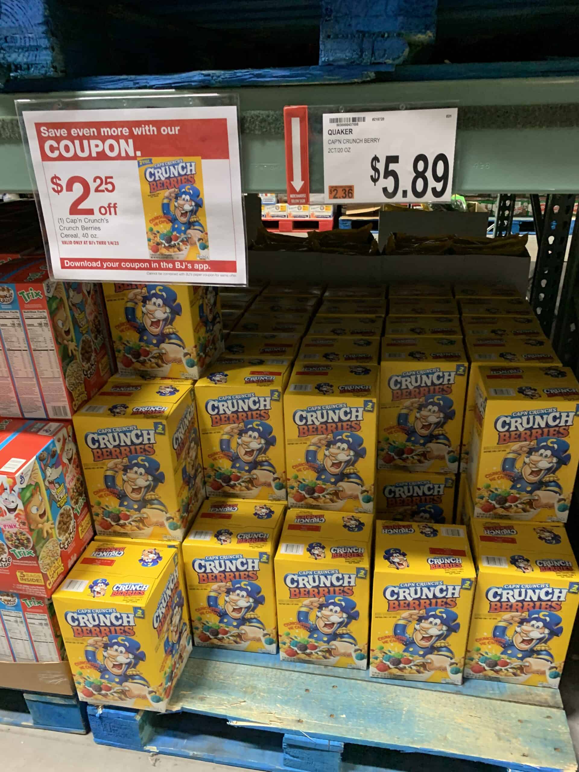 capn crunch at BJs