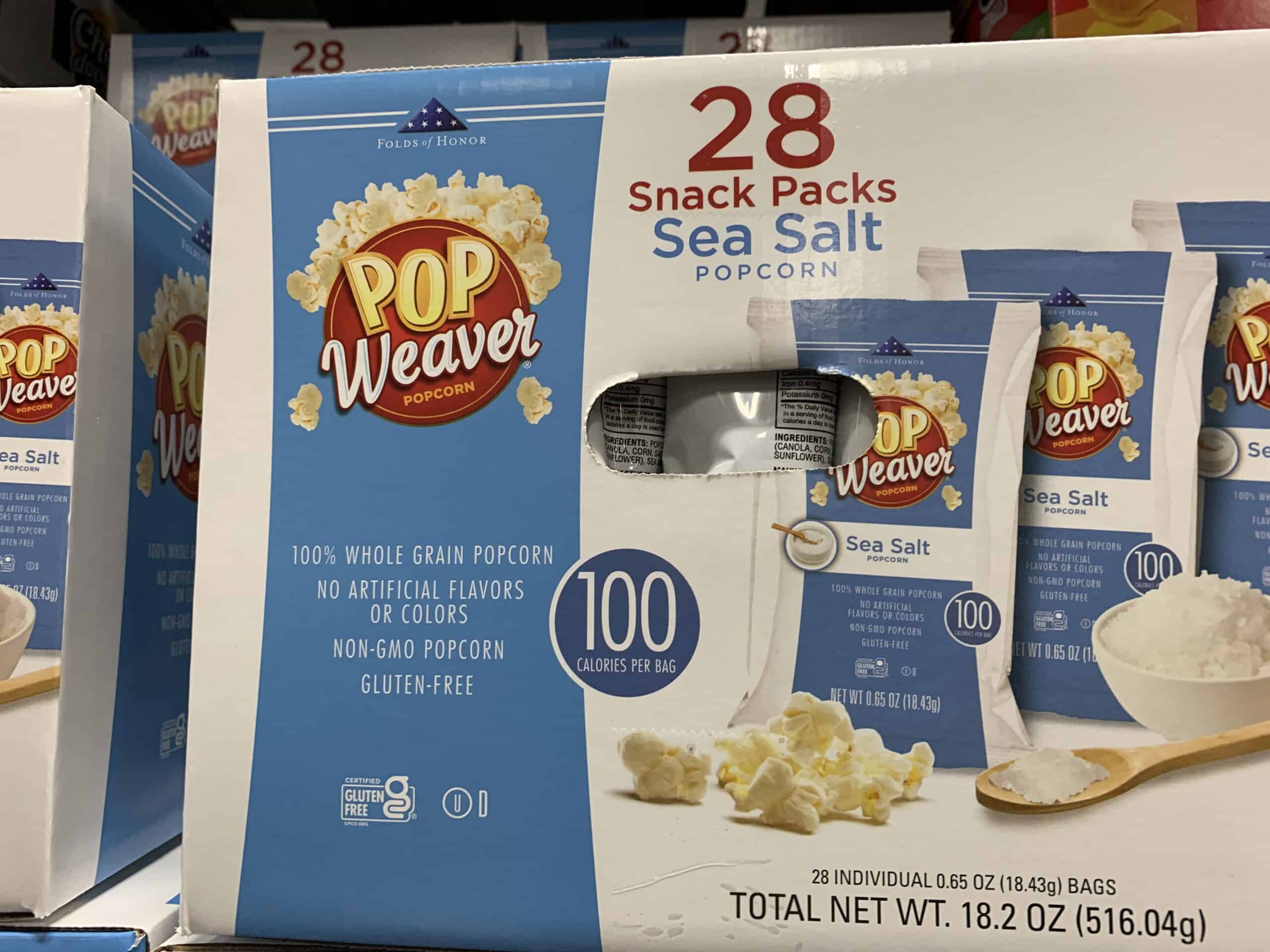 pop weaver snack bags at BJs