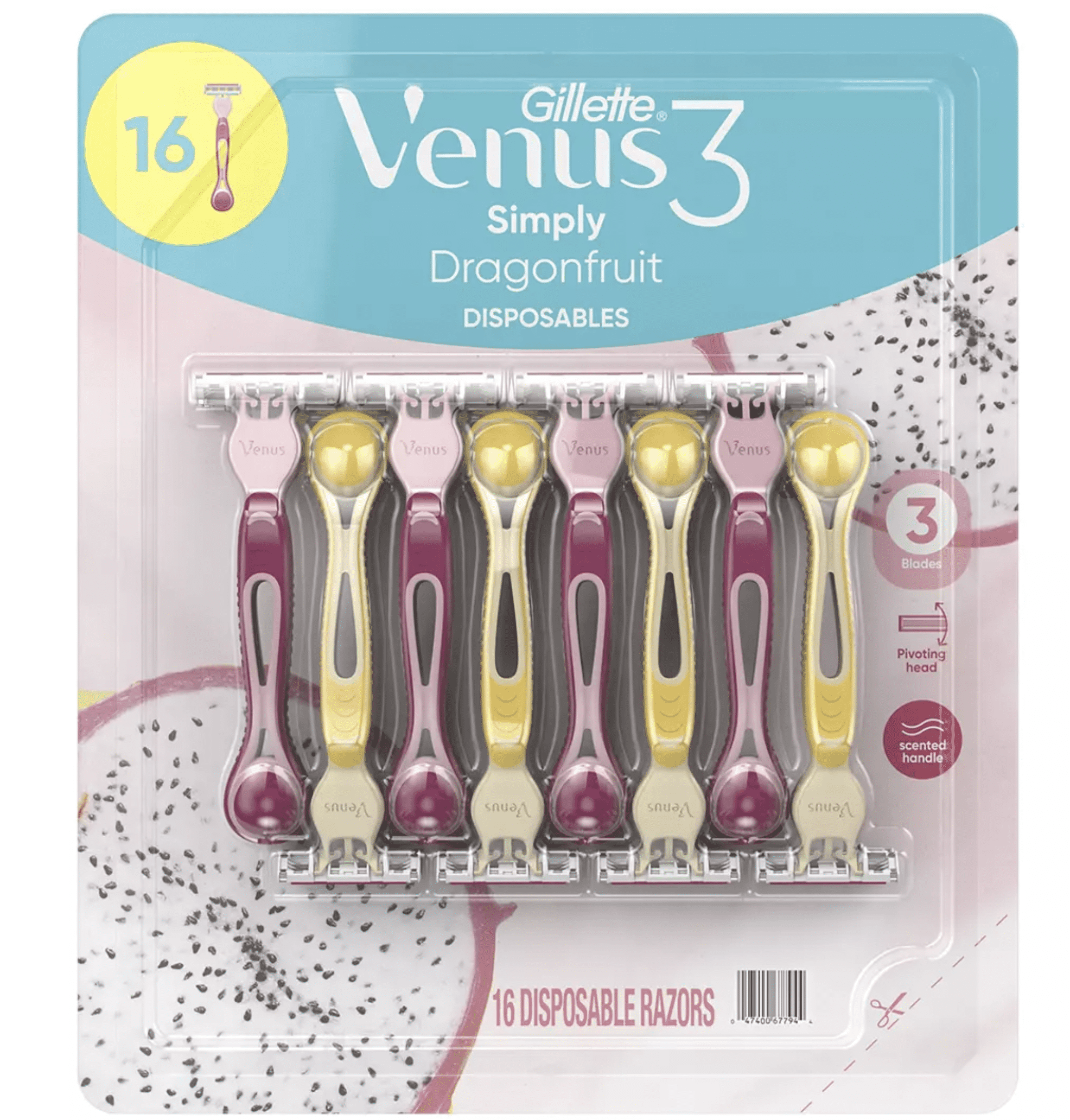 venus gillette disposable razors