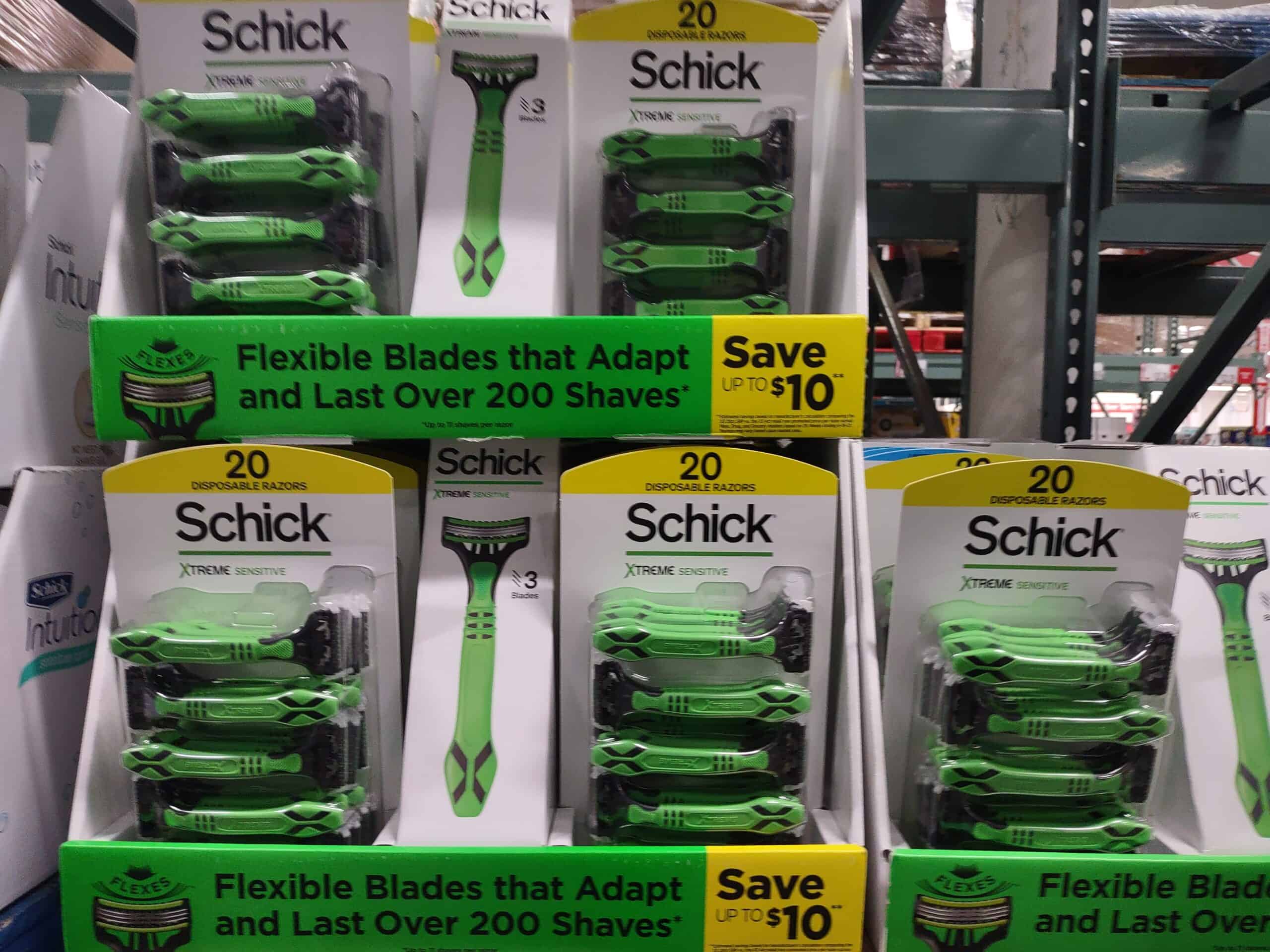 schick men's disposable razors