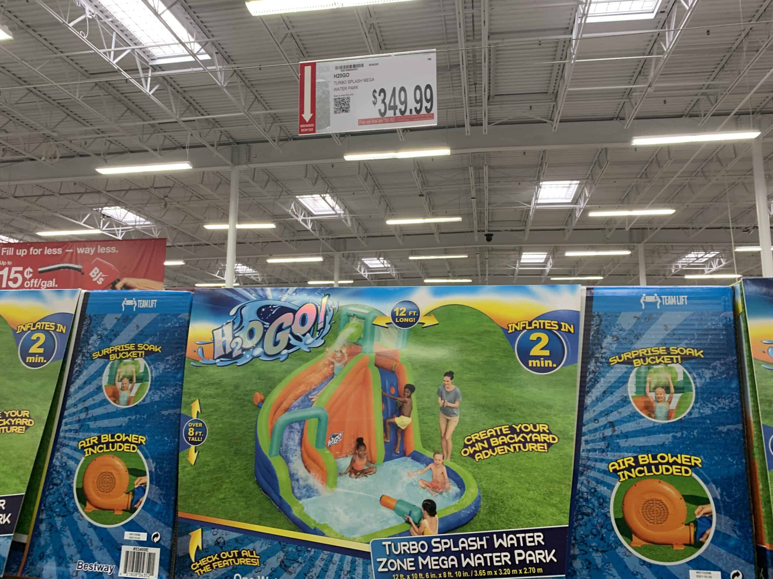 h20go turbo splash water zone