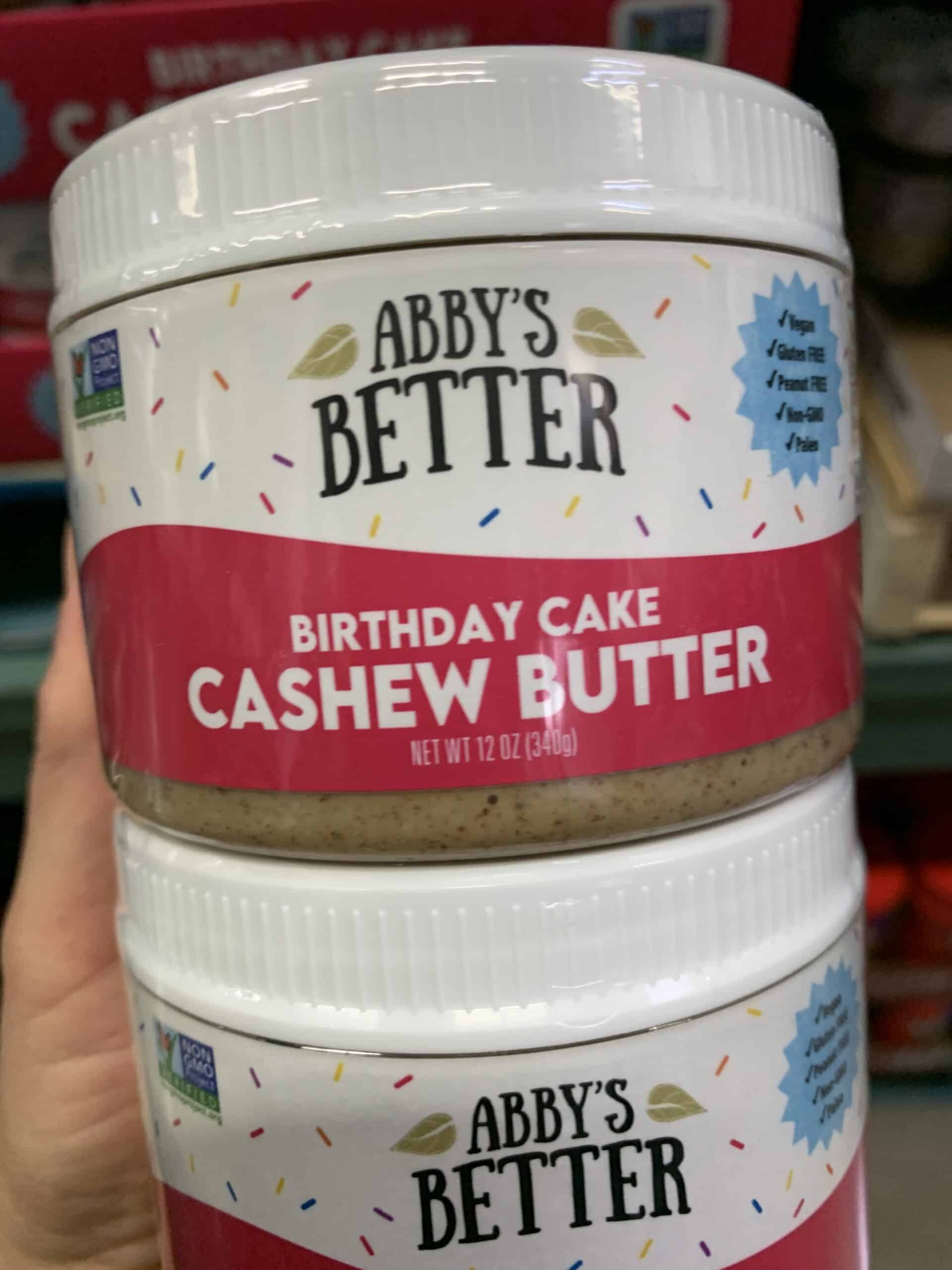 Abby's Birthday Cake Cashew Butter