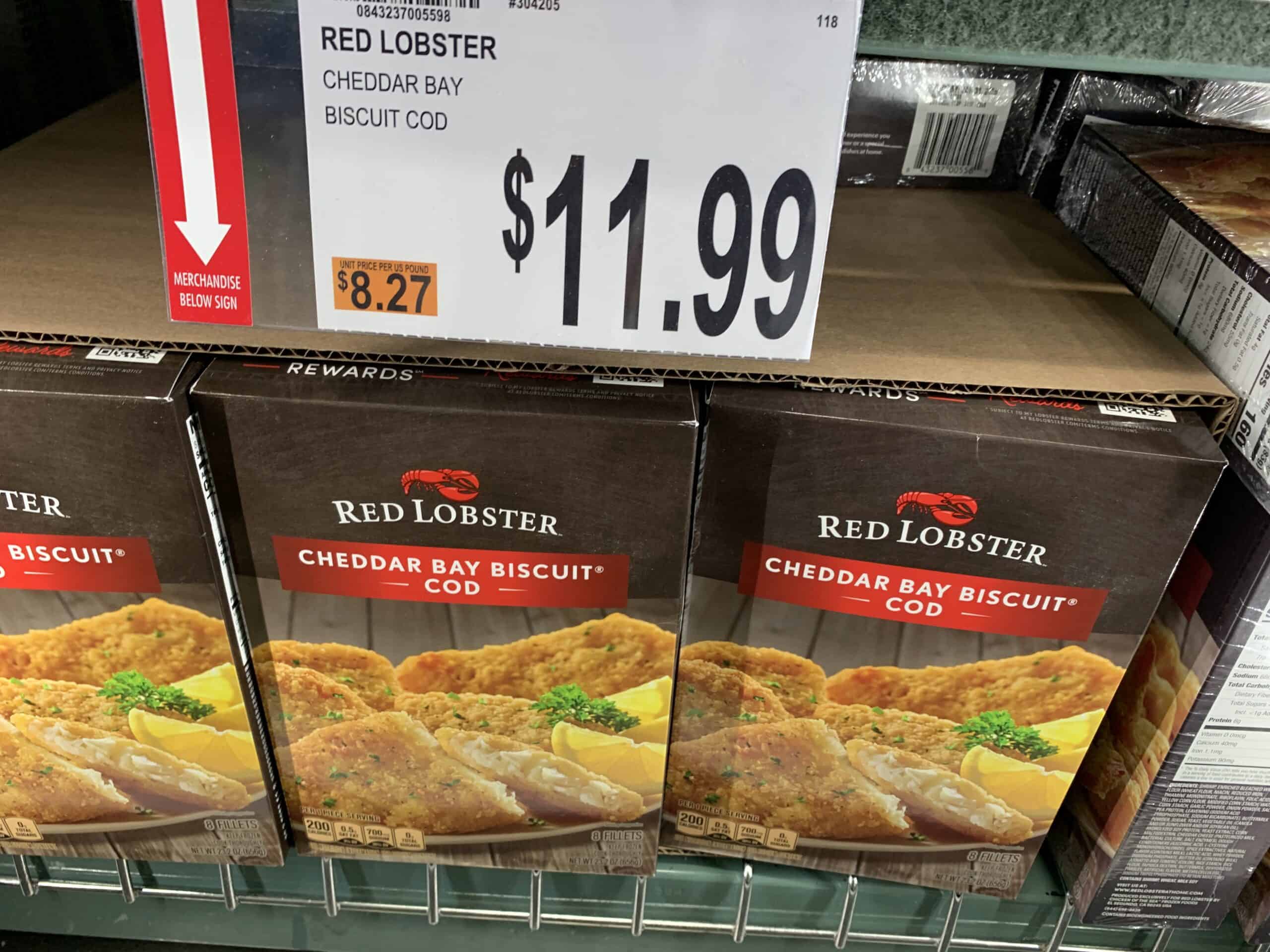 red lobster cheddar biscuit cod filets
