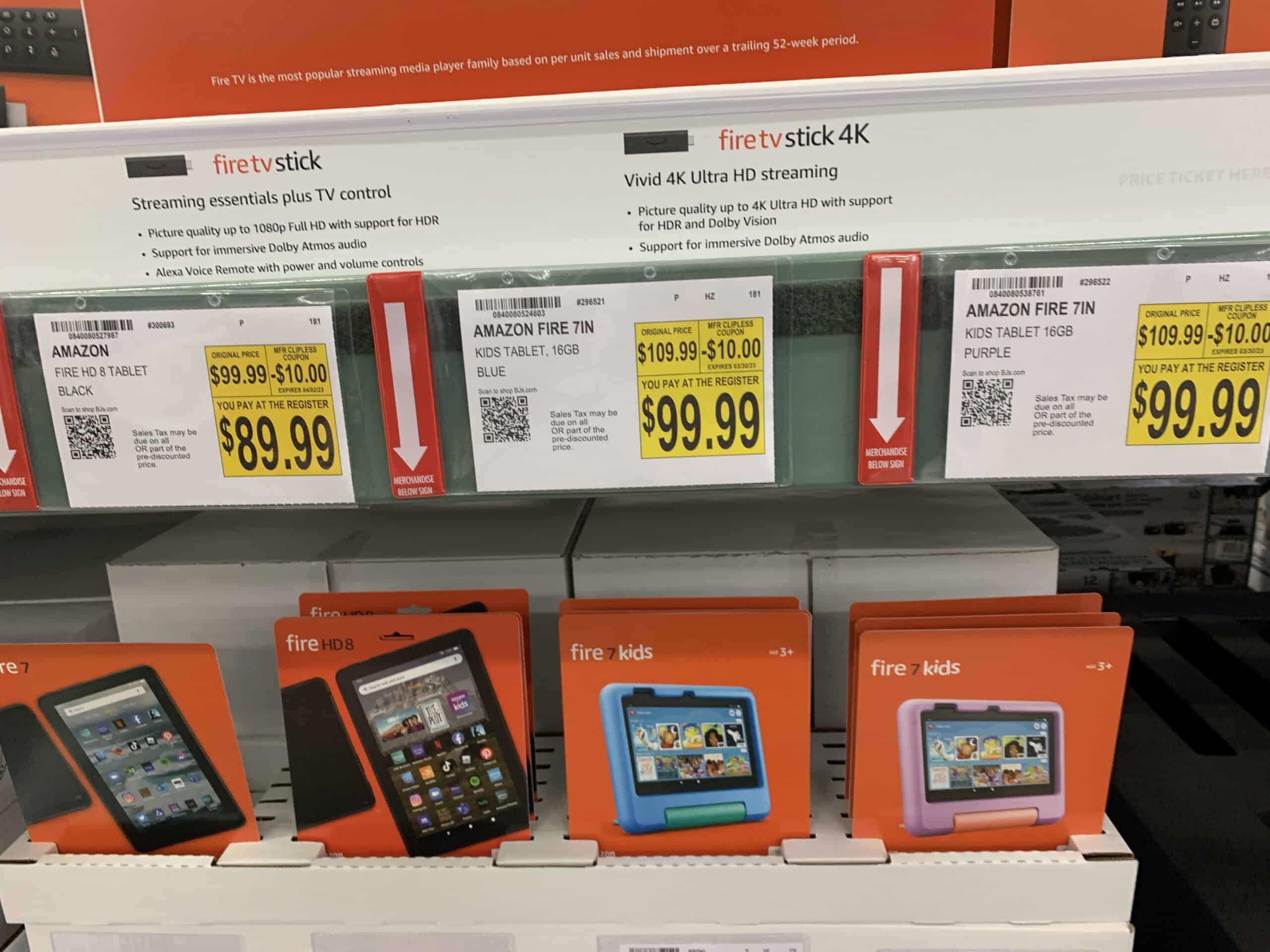 amazon fire tablets