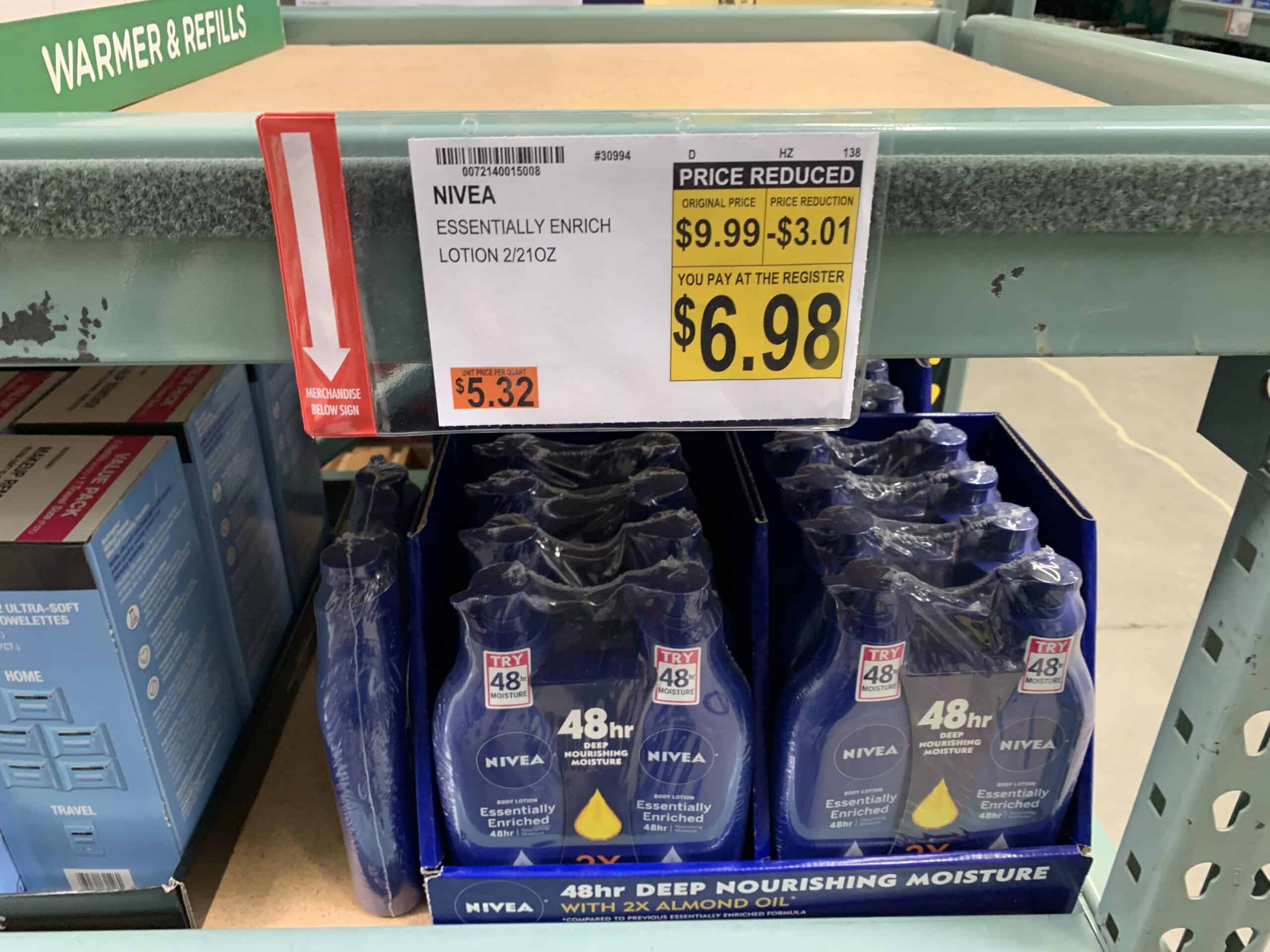 nivea essentially enriched lotion