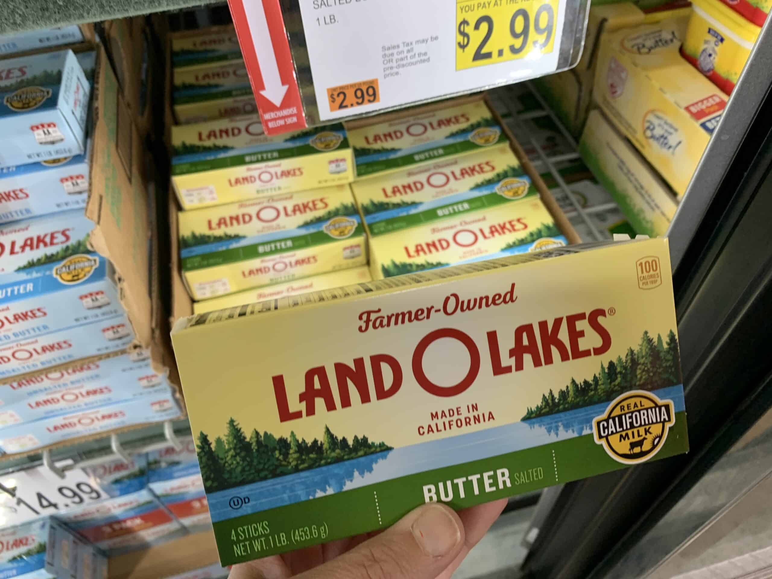 land o lakes butter deal at bjs