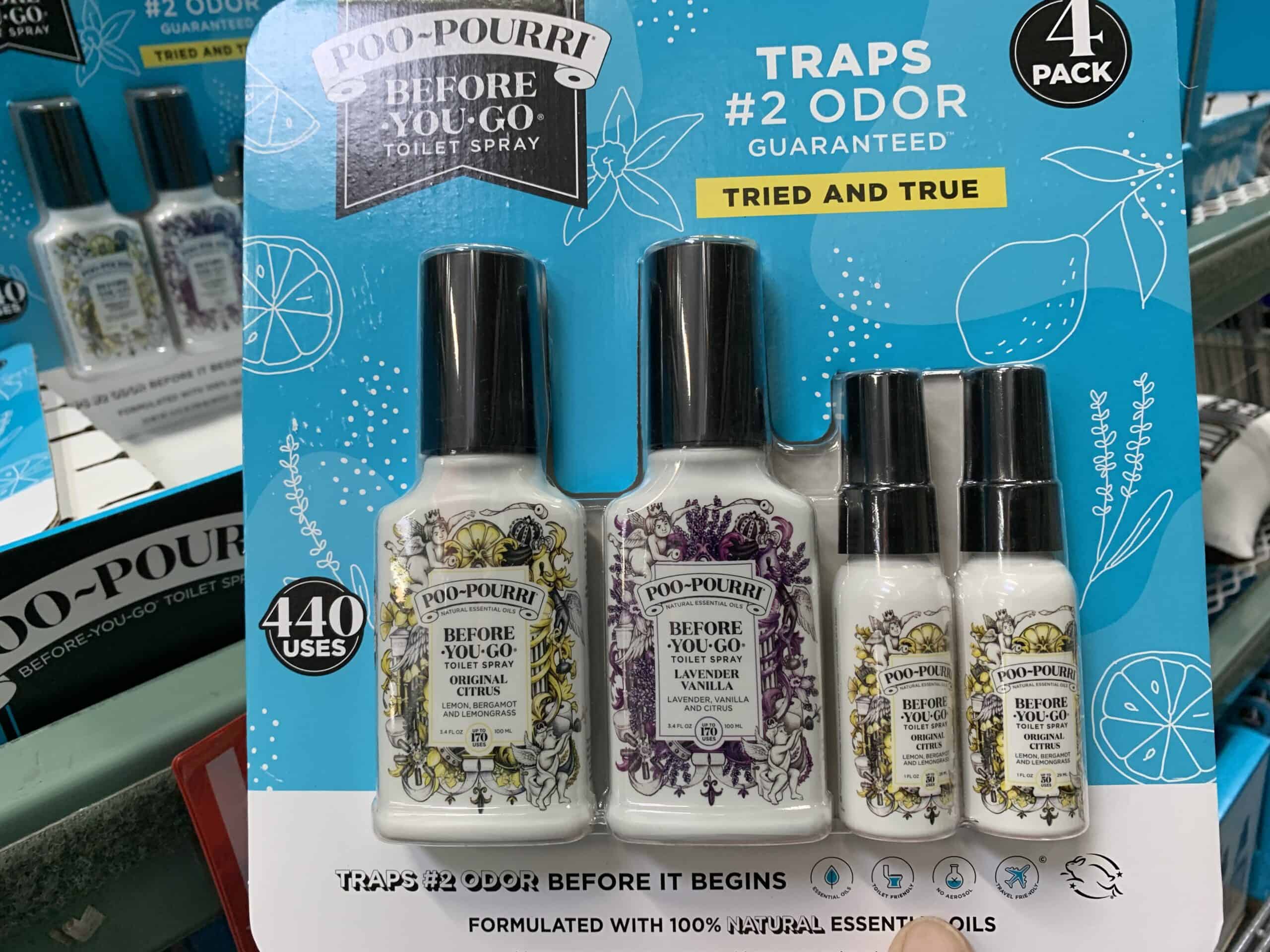 Poo Pourri Tried and True, 4 ct.