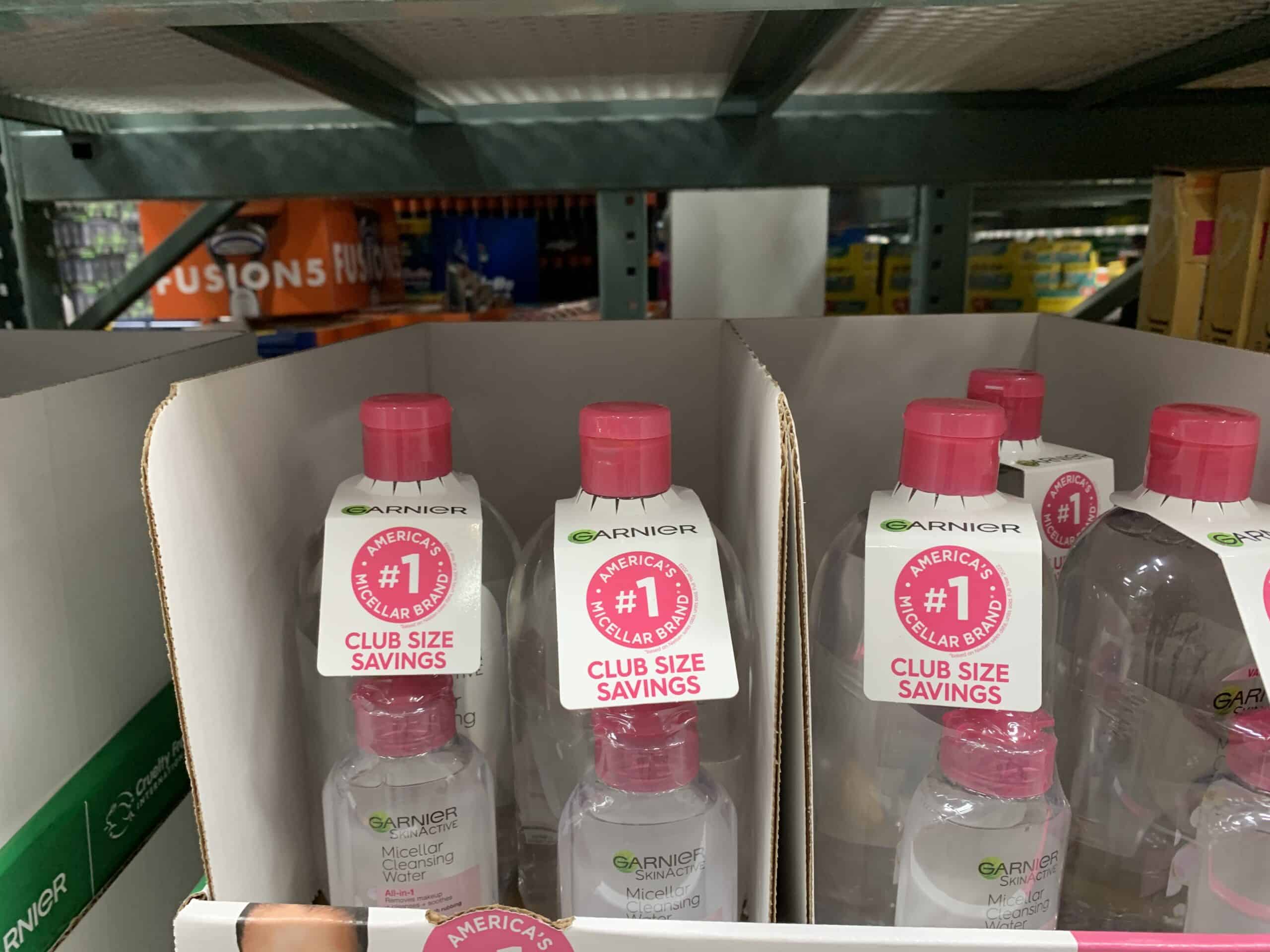 garnier miracle cleanser makeup remover on clearance at BJs