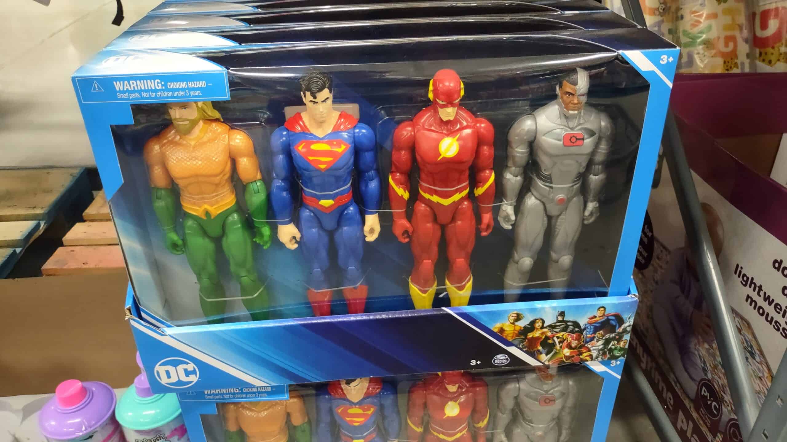 DC 12" ACtion Figures 4pk