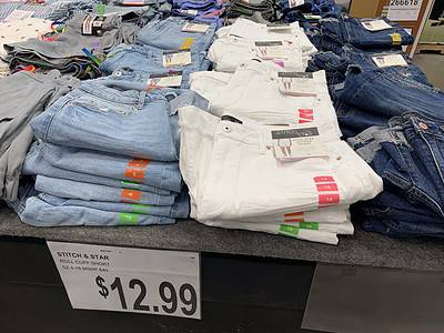 stitch and star jean shorts