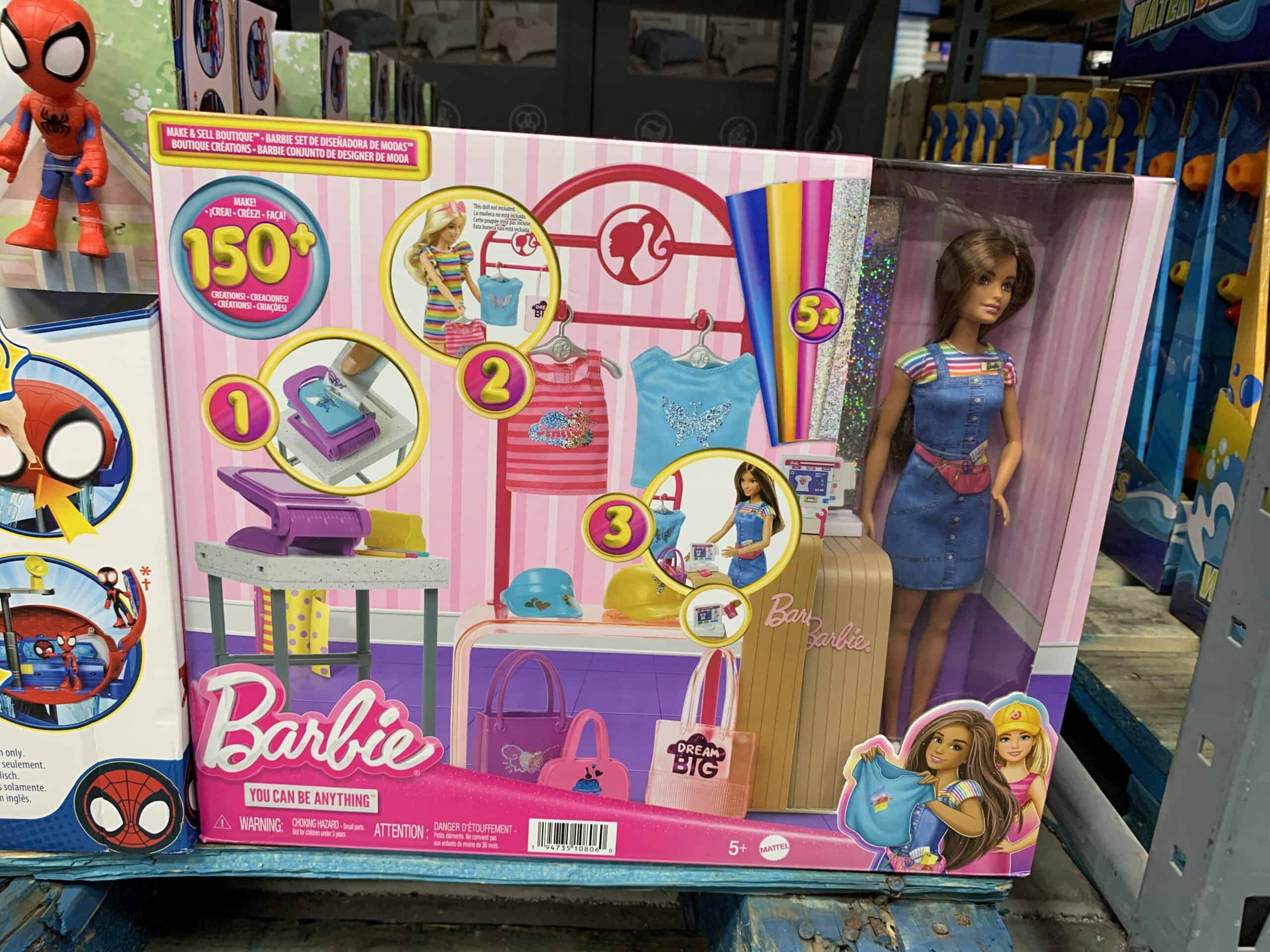 barbie set at BJs