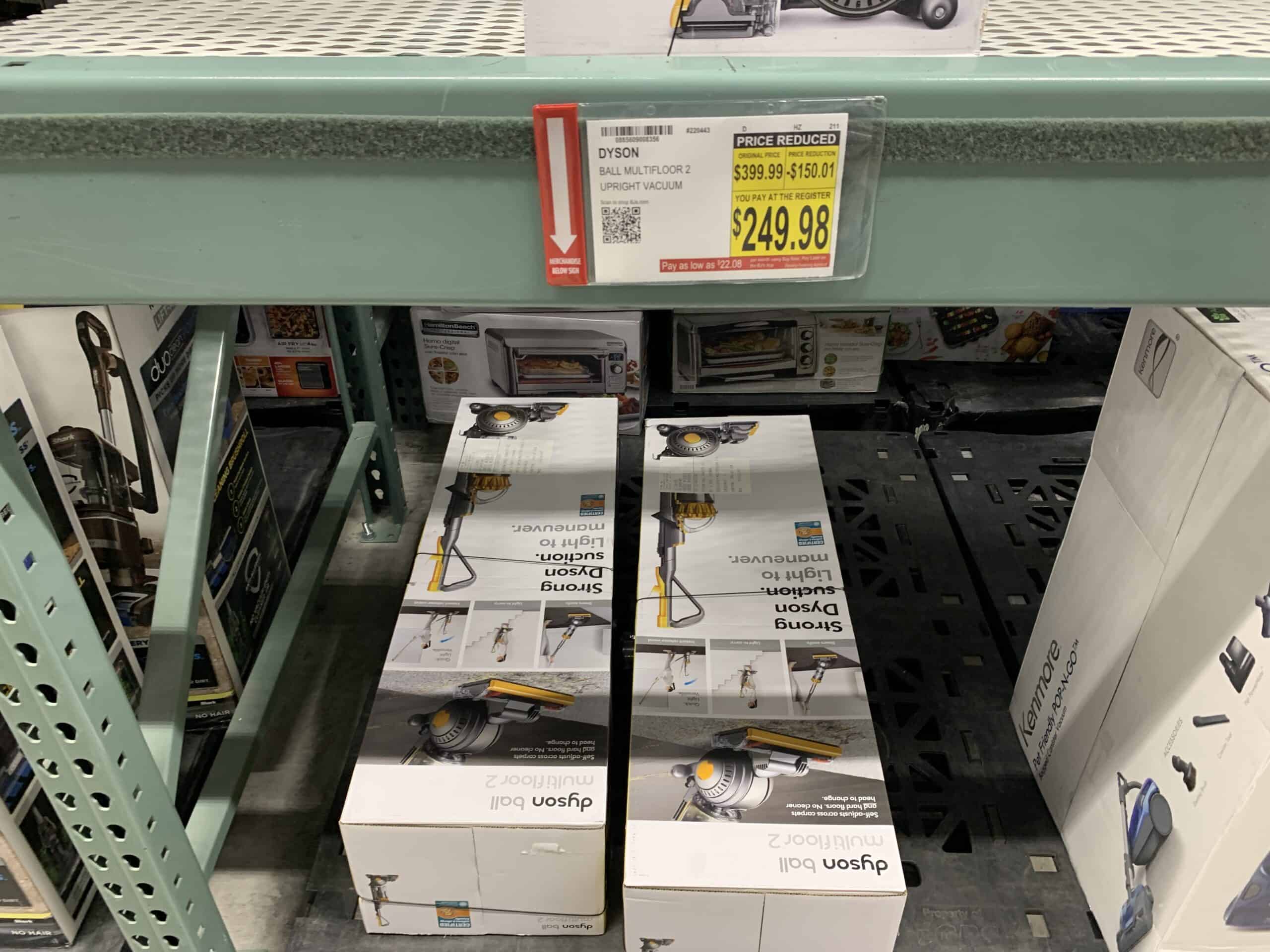 dyson vaccuum deal at BJ's