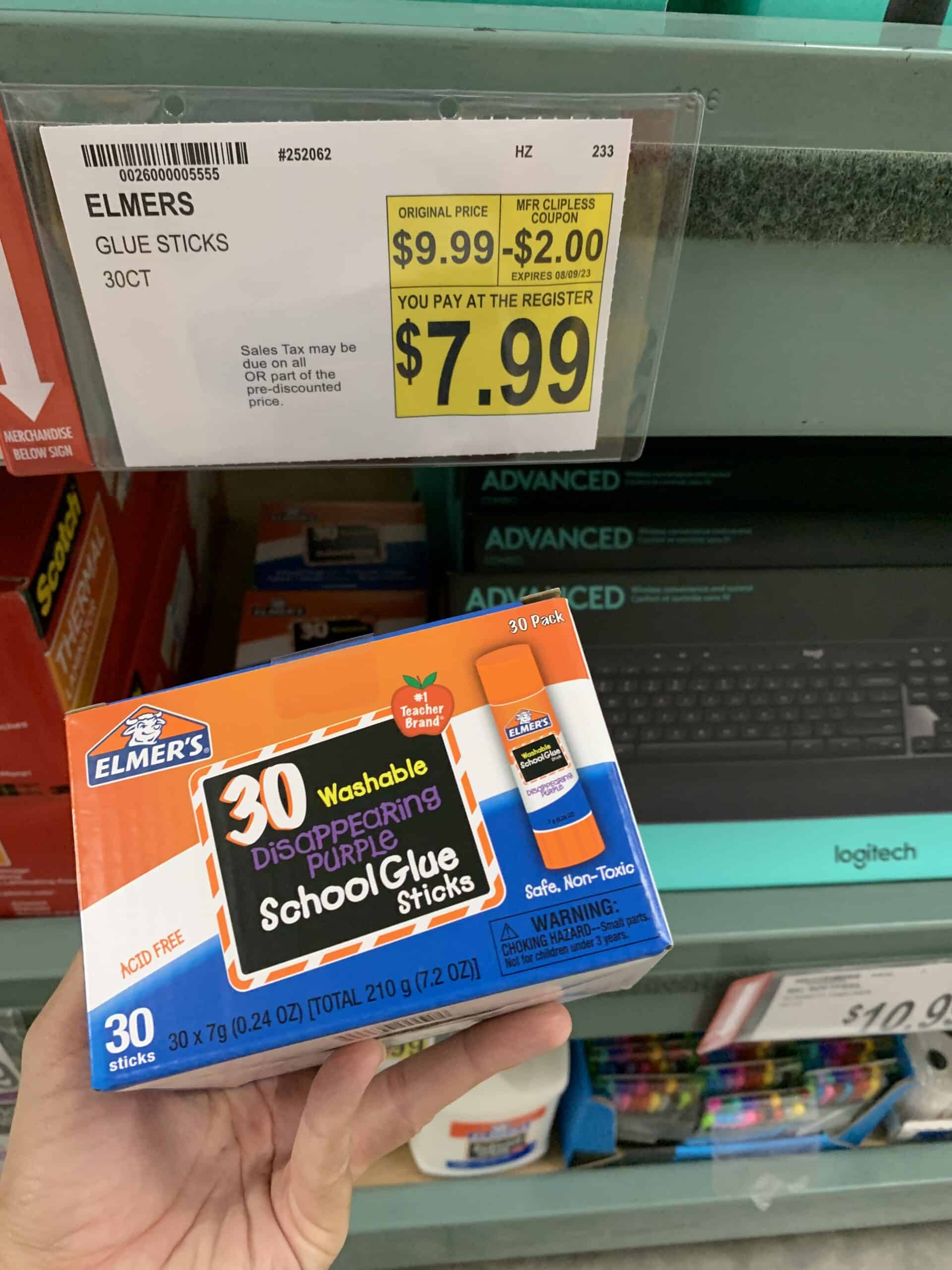 elmers glue sticks at BJs