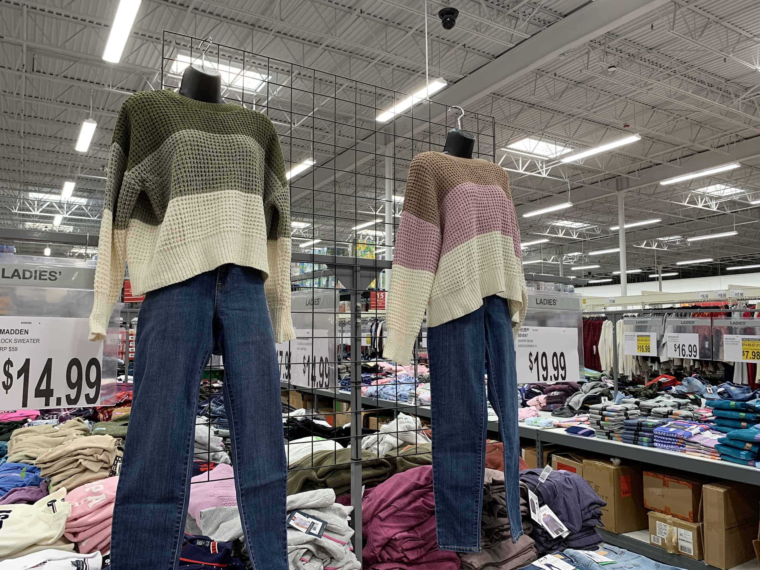 steve madden sweaters at BJs