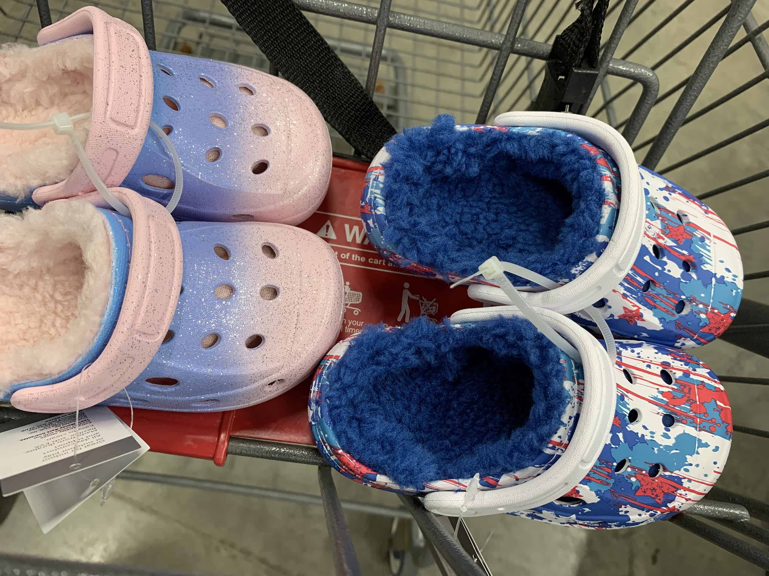 berkley jensen fuzzy clogs