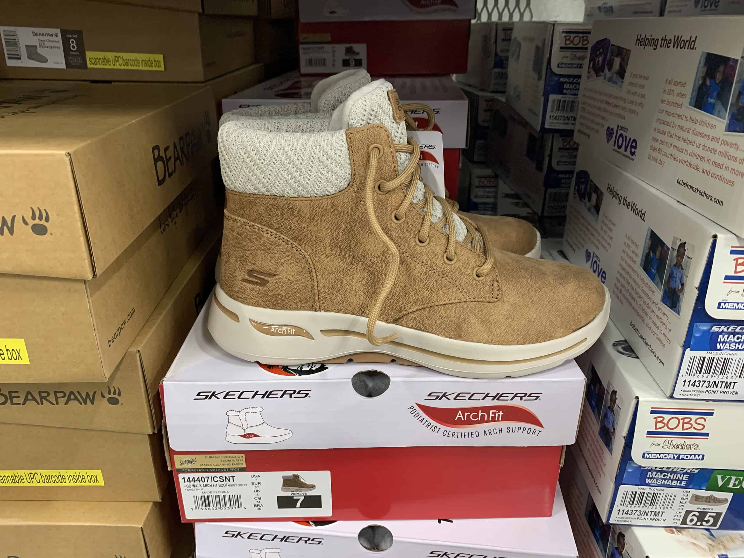 sketchers go walk shoe boot at BJs