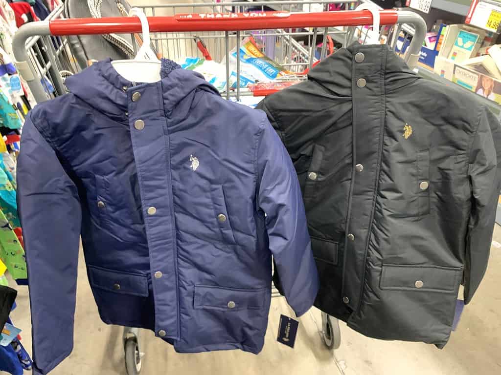 Kids polo jackets at BJ's wholesale club
