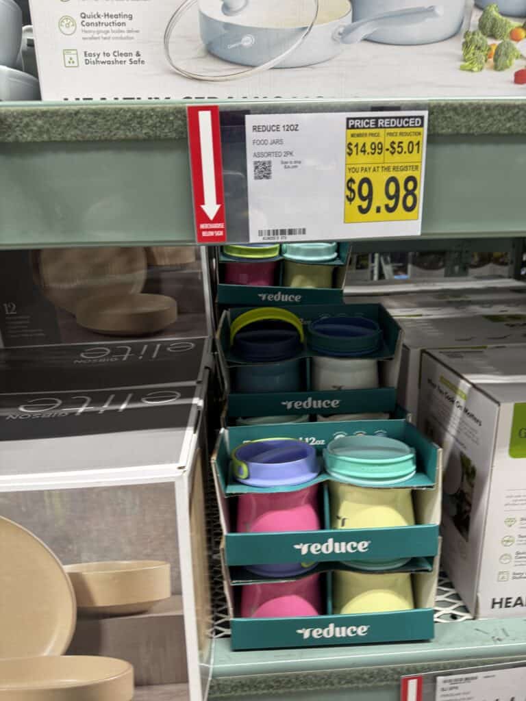 Reduce 12oz food storage jars on sale for $9.98 at MyBJsWholesale.